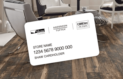 Shaw floors business card | IQ Floors
