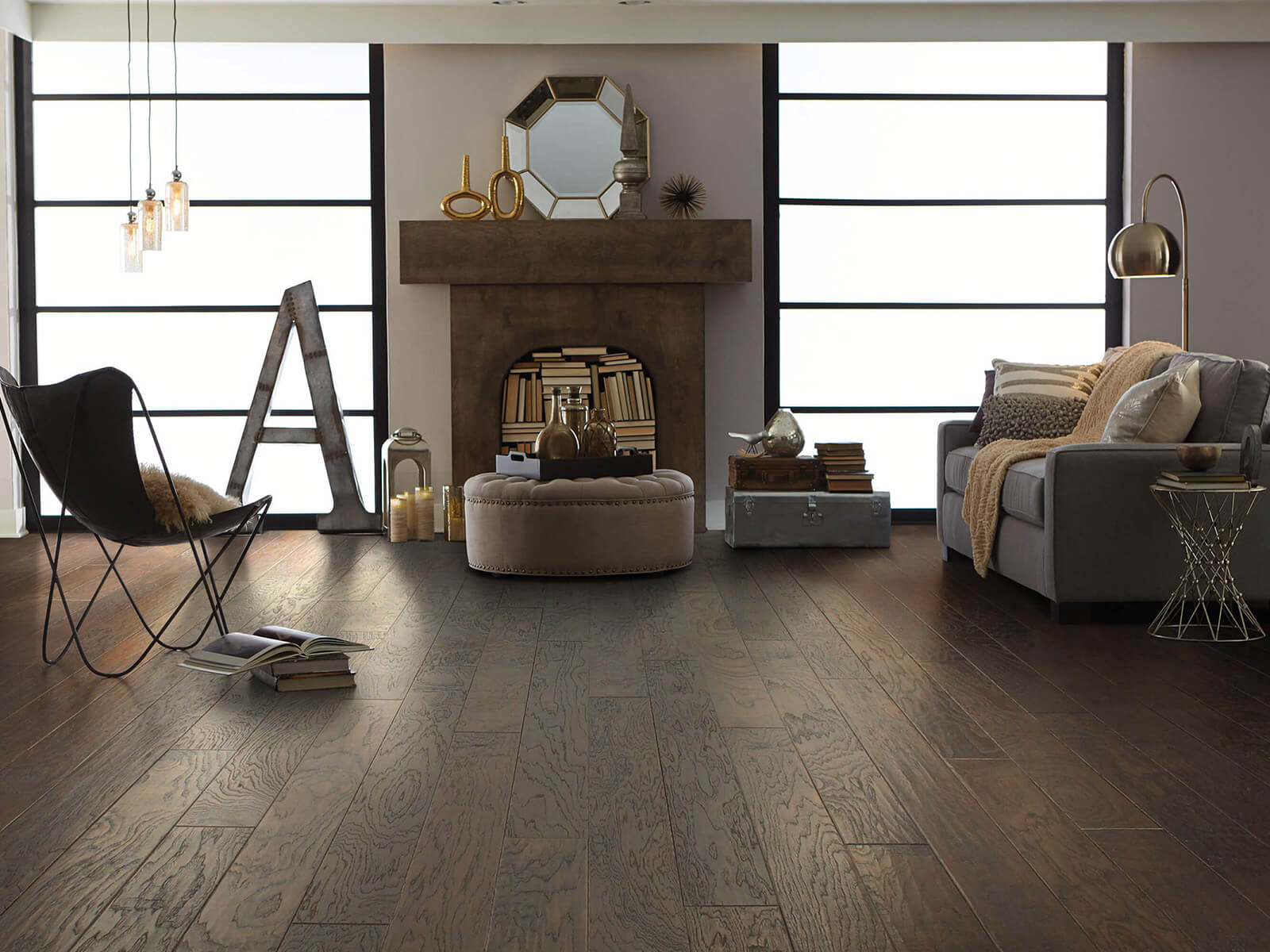 Living room laminate flooring | IQ Floors